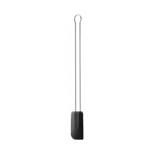 Gummischaber schwarz, 26 cm, schmal