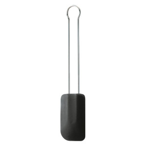 Gummischaber schwarz, 26 cm, breit