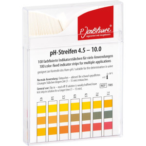 Jentschura pH-Streifen pH4.5-10.0, 100 Stück