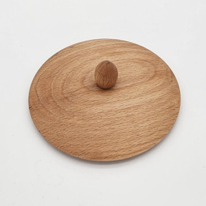 Trichterdeckel aus Holz