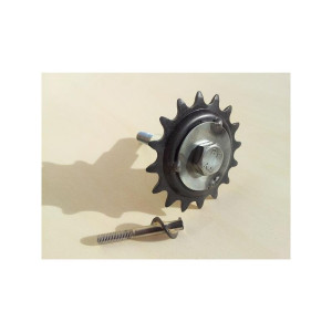 Fahrradantrieb Stahl zu WIDU-Mühle