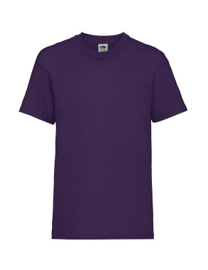 Fruit of the Loom Koszulka dziecięca Classic valueweight kids - purpurowy (PE), 140 cm (9-11 lat)