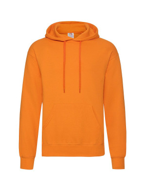 Fruit of the Loom Bluza męska Classic kangurka Hooded Sweat - pomarańczowy (44), L