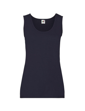 Fruit of the Loom Koszulka damska Lady-Fit bez rękawków - ciemny granat (AZ), XL