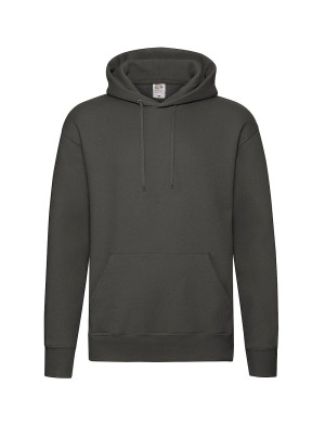 Fruit of the Loom Bluza Męska Premium z kapturem - ciemnoszary (87), XXL