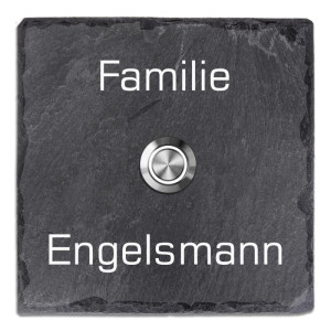 Türklingel Schiefer 100x100mm