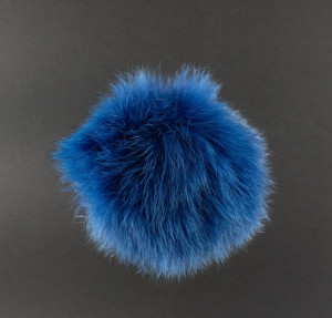 Pompon naturalny na czapkę