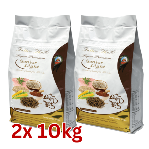 Senior Trockenfutter Sparpaket Hund Light 2 x 10 kg ? Hochwertige Ernährung für ältere Hunde
