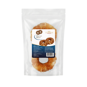 Rinderkopfhaut Donut Mini ? 2 × 50 g mit Huhn