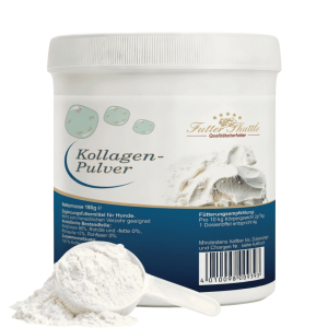 Kollagen Pulver Hund Gelenke 180g  ? Premium Unterstützung für den Bewegungsapparat