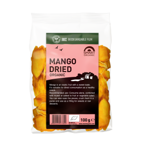 Smart Organic BIO Mango suszone, 100 g