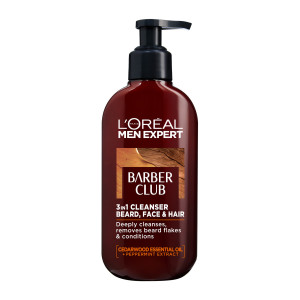 Barber Club Beard, Face & Hair Wash 200ml