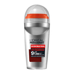 Men Expert Invincible Roll-On, 96h anti-odour non stop extreme protection 50ml