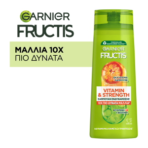 Fructis Vitamin & Strength Σαμπουάν Ενδυνάμωσης 400ml