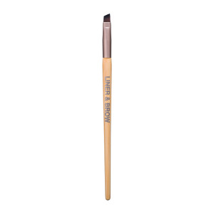 Liner & Brow Brush Bamboo Handle