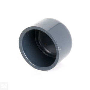Tapï¿½n PVC presiï¿½n hembra de 160 mm