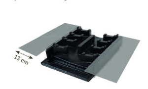 Walk Level adjustement 25 cm x  15 cm  cm REVESTECH