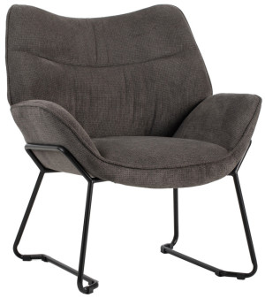 Sessel Aliano dark grey