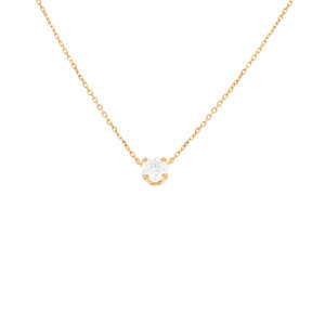 Gemme-les-bijoux Collier diamant 0.61