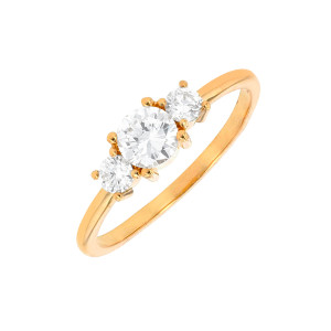 Gemme-les-bijoux Bague diamants 0.65