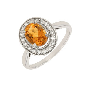 Gemme-les-bijoux Bague citrine 1.68