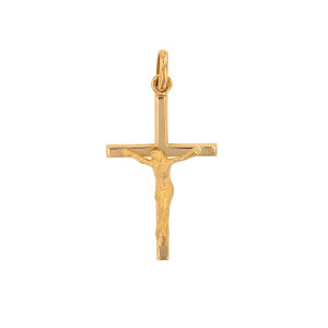 Gemme-les-bijoux Croix or jaune 1.50g