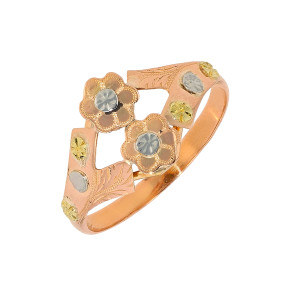 Gemme-les-bijoux Bague ancienne 2 ors