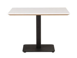 Sofabord Trend, 700x700mm, firkantet fot, svart/OUTLET