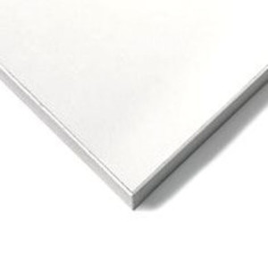 Skrivebordsplate, hjørne, venstre, LxB 2000x1200 mm, hvit