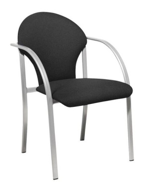 Stablestol, 2-pk, svart