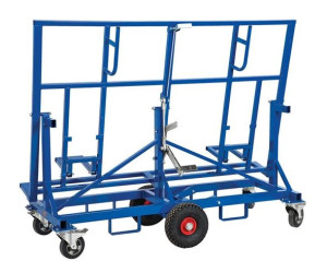 Platevogn med tilt, LxBxH 1900x700x1470 mm, maks 500 kg