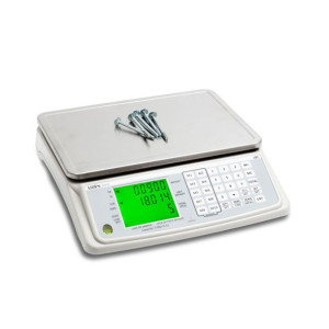 Regnevekt LBC, kapasitet 30 kg, gradering 1 g