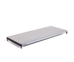 Hylleplate til Falster, grå, BxD 1000x300mm