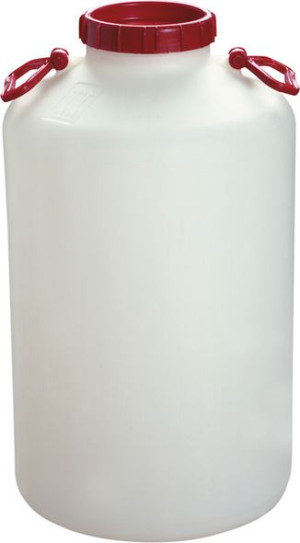 Dunker, runde Silvia, matvaregodkjent, polyetylen (PE), volum 50 l, hø