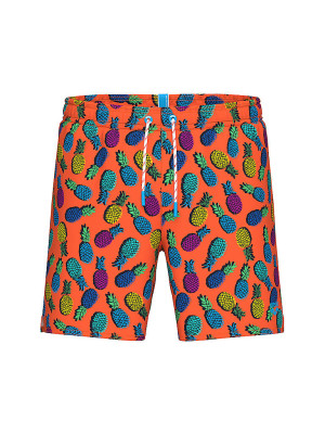 Arena Bañador de hombre Beach Boxer Allover naranja   L