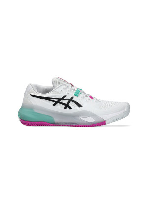 Asics Zapatillas de tenis para hombre GEL-Resolution X Clay blanco   42