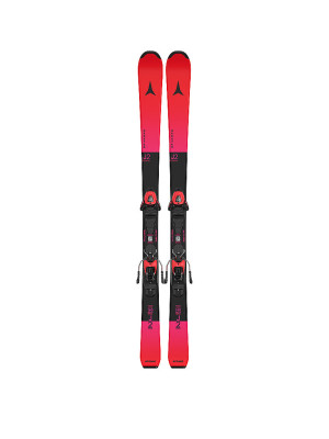 Atomic Set de esquí juvenil Redster J2 130-150 + L 6 GW rojo   130