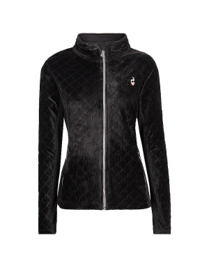 Aulp Chaqueta polar Versa para mujer negro   XL