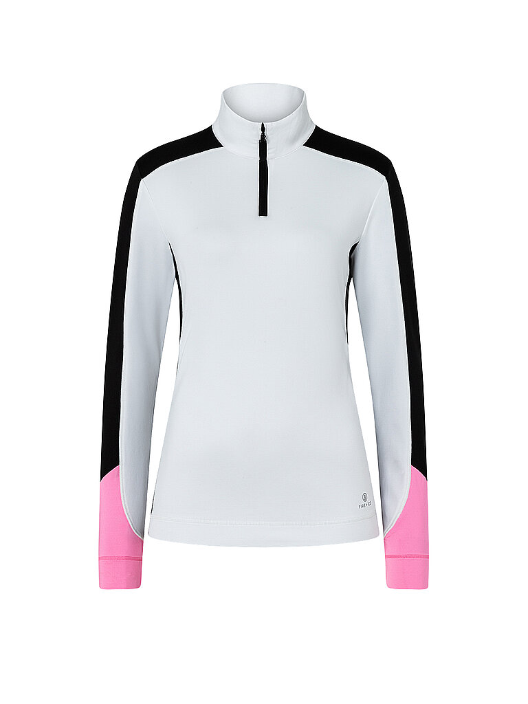 Bogner Fire+ice Camiseta interior con cremallera Mirna para mujer blanco   M