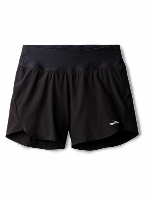 Brooks Pantalón corto de running para mujer Chaser 5 2.0 negro   XS