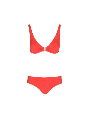 Charmline Bikini de mujer rojo   42B