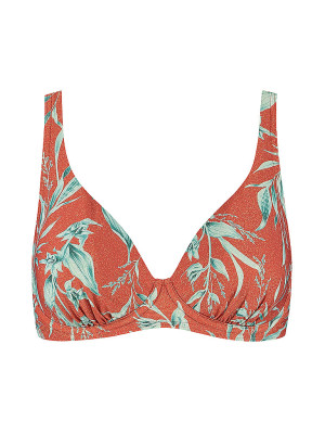 Cyell Top de bikini para mujer marrón   44E
