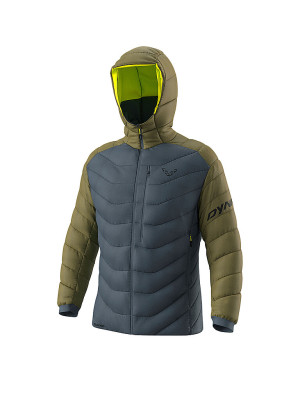 Dynafit Chaqueta aislante con capucha de plumón Tigard para hombre oliva   M