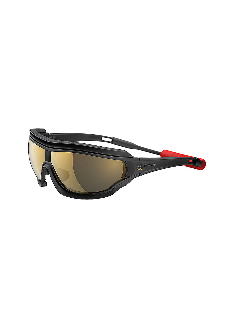 Evil Eye Gafas de sol deportivas Fusor Pro Black Matt Gletscher 4 negro