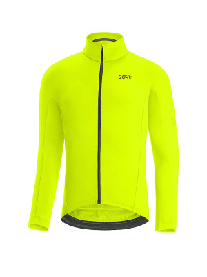 Gorewear Maillot de ciclismo térmico C3 FZ para hombre amarillo   M
