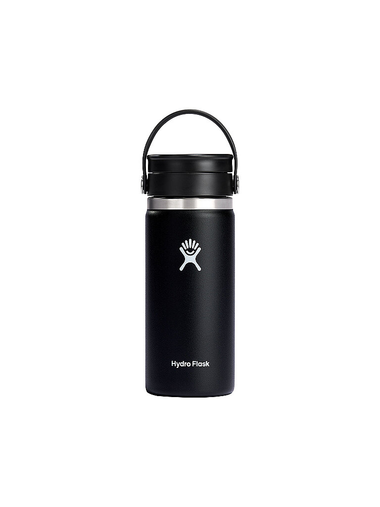 Hydro Flask Botella de agua Wide Mouth Flex Sip Lid 710ml negro