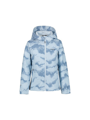 Icepeak Chaqueta softshell para niña Kobryn JR Hoodie azul claro   140