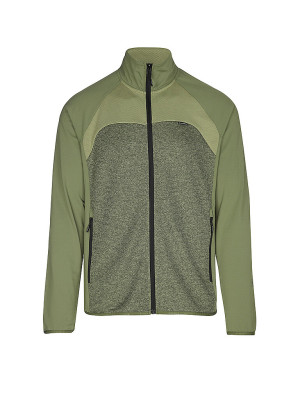 Icepeak Chaqueta polar Bassum para hombre oliva   L