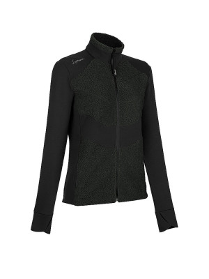 Lamunt Chaqueta polar para mujer Sophia Cozy negro   36