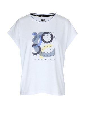 Lpo Camiseta Benita para mujer blanco   40